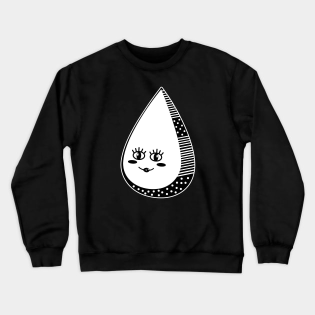 Drop Drop Crewneck Sweatshirt by ORTEZ.E@GMAIL.COM